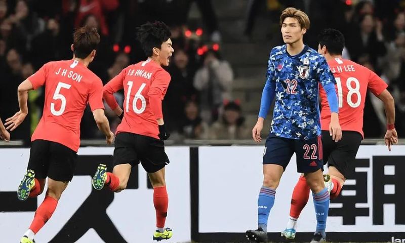 História dos confrontos entre Coreia do Sul e Japão