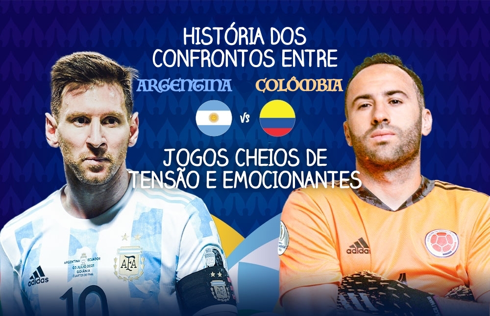 História dos confrontos entre Argentina e Colômbia