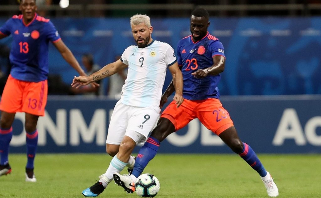 Argentina e Colômbia na Copa América